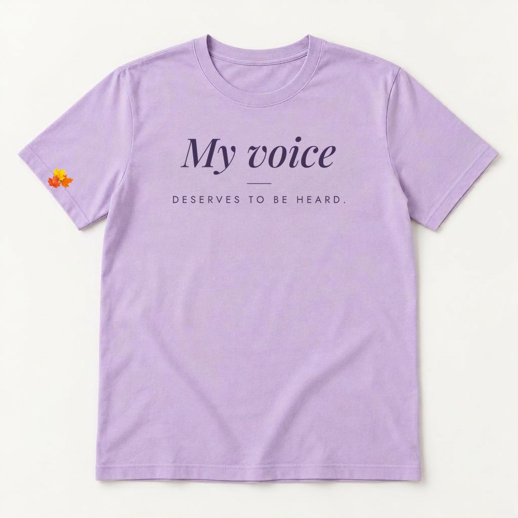 Franela "My Voice Deserves to Be Heard."
